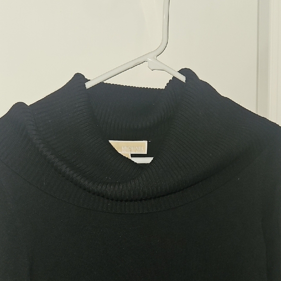 Michael Kors Black Cowl Neck Sweater in Classic Knit - Picture 3 of 5